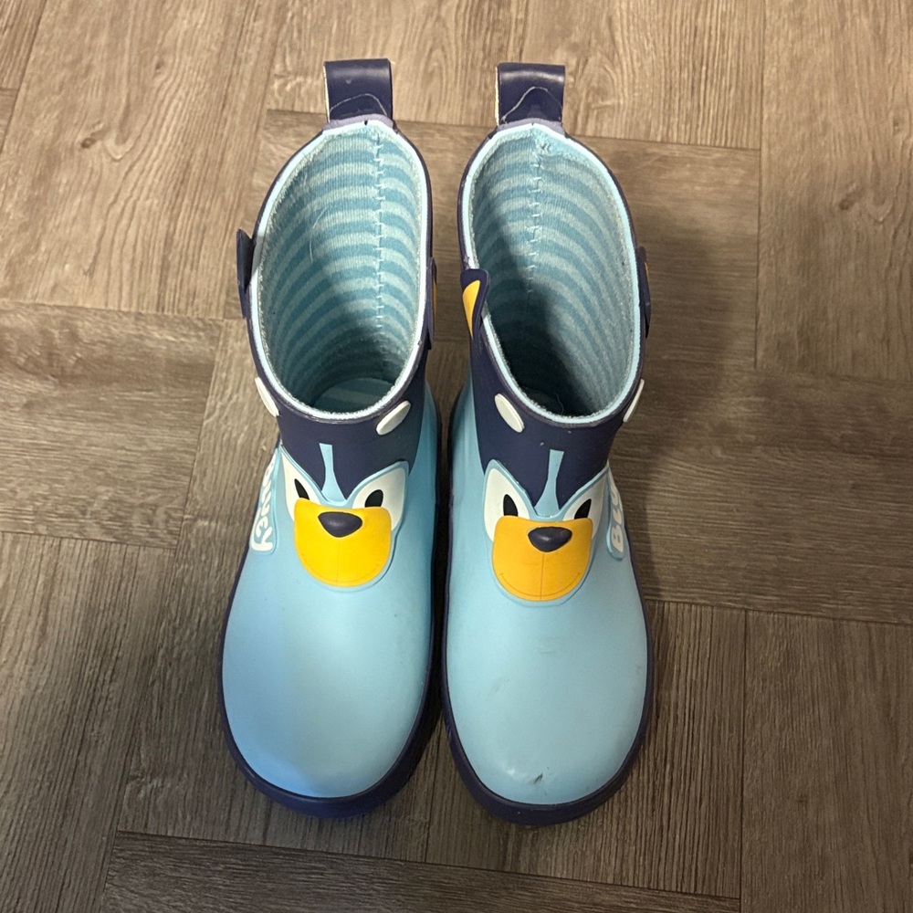 Playful Bluey Character Kids Rain Boots